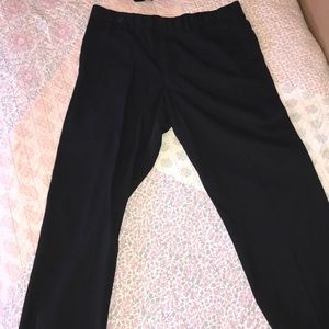 black pants